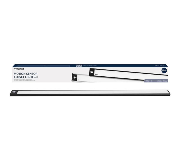 YEELIGHT Lampka do szafy z czujnikiem ruchu 60cm Czarna YLCG006-b - 671874 - zdjęcie 5